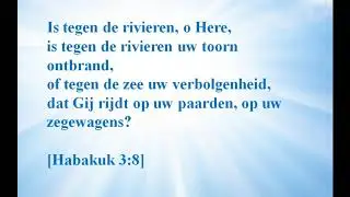 Het gebed van Habakuk, de profeet. Op Sigjonot.