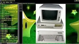 ATTRACT MODE MAME MESS 8810 M16 VGA VERSION By Nixdorf Computer AG 1990 PC AT 5170 CLONE PROBLEM BOO
