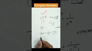 Simplify Complex Number | 11th Class #maths #foryou  #viral #education #shorts #tutor