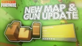 *NEW* MAP AND GUN UPDATE in ISLAND ROYALE! (The TILTED TOWERS of Roblox Fortnite...!?)