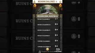 Harry Potter Wizards Unite - Two Person Fortress Battle with dialogue.