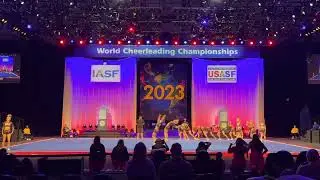 Maine Stars Glory limited senior extra small coed, Cheerleading Worlds Finals 2023