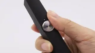 Heating not burning electrical cigarette Pluscig K8 VS IQOS