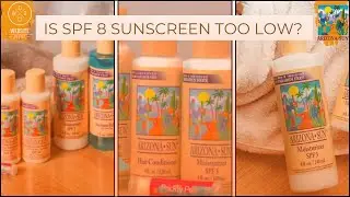 Is SPF 8 sunscreen too low?