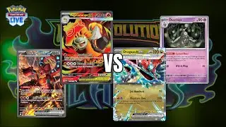 Mega Camerupt ex VS. Dragapult ex - Dec 2025 Ranked (PTCGL: Mega Evolution - Phantasmal Flames)