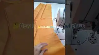 easy stitching tutorial for panel plazo for baby girl #fashion #shortvideo #diy #viral #shorts