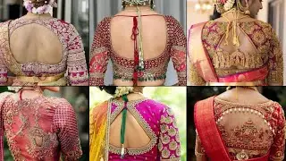 Heavy Designer Blouse Designs 2025|| Silk Saree Blouses 2025|| latest Blouse Designs 2025