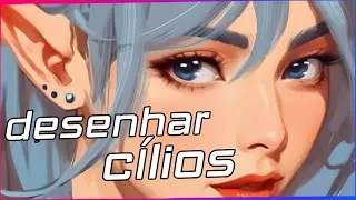 NÃO COMETA ESTE ERRO  ao DESENHAR Cílios