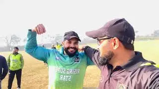 First match of the year 🔥Sarfraz vlogger #highlights of today&rsquo;s match #cricket #souravjoshivlogs