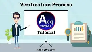 Verification Process Tutorial