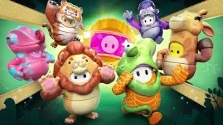 Fall Guys Part 15: Scales and Tails Fame Pass