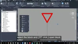 AutoCAD : Create road signs that are automatically aligned to the road