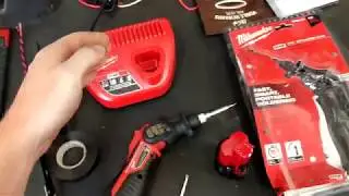MILWAUKEE CORDLESS SOLDERING IRON IN ACTION AND REVIEW