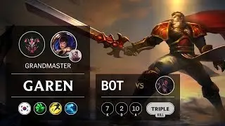Garen Bot vs Lucian - KR Grandmaster Patch 9.14