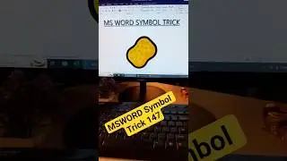 MSWORD Symbol Shortcut Keys Trick 147