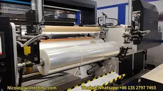 Efficient High Tensile Strength Industrial Pack 50KG Jumbo Roll PE Stretch Film Production Line