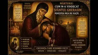✨ Mărturie: Cum m-a vindecat Sfântul Gherasim. Povestea mea de viață! #Sfântul Gherasim Kefalonitul