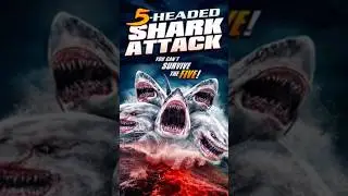 5 head shark movie #shark #sharkmovie
