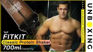Fitkit 700ml Protein Shaker Unboxing & Review | Cheapest Protein Shaker for Gym