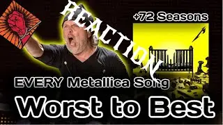 REACTING TO 47NOODLES METALLICA RANKING