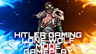 HITLER GAMING || LONE WOLF MODE || GAMEPLAY || OP HEADSHOT || ONLY ONE TAP ||
