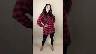Buffalo Plaid Red Tunic