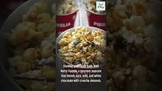 4700BC Gourmet Popcorn, Nutty Tuxedo Chocolate Review |  Easter Gift Baskets | #shorts