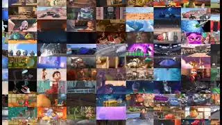 Pixar Animation Studios 40 Years Logo Movies TV Shows And Shorts Footage