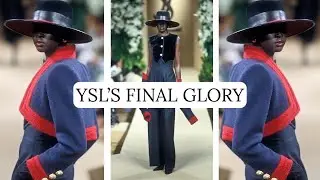 Yves Saint Laurent's MOST ICONIC Fall 2000 Haute Couture Collection!