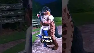 FURRY SOCI&Aacute;VEL X FURRY ANTISSOCIAL #shorts