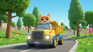Big Wheels Little Wheels Truck | kids nursery rhymes | Baby Song, Fun Truck Cartoon 🚚🛞