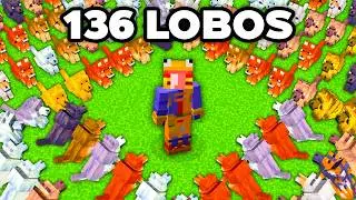 Conseguí Todos los Nuevos Lobos en Minecraft Hardcore
