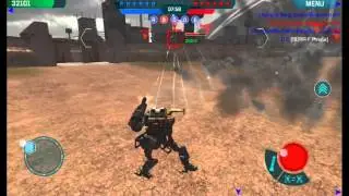 [Walking War Robots] How to play Cossack with Gau Punisher T, easy guide