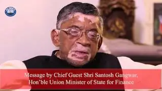 Press Conference by Union minister Mr. Santosh Gangwar speech on GST