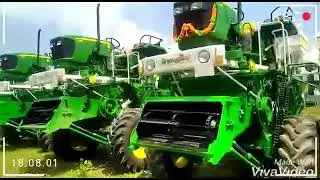 KSA | GreenGold | Tractor Mounted Combine Harvester | Mini Combine