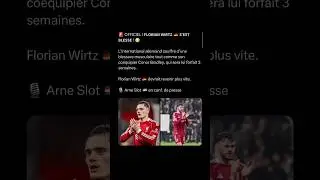 React a la blessure de Florian Wirtz #wirtz #liverpool #premierleague #football #react #reaction