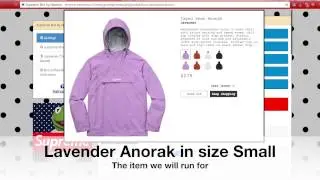 Nephoz Supreme Bot - Copping the Anorak - Fastest Supreme Bot