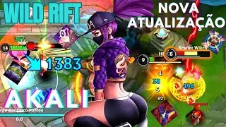 AKALI new update. Wild rift league of legends lol mobale