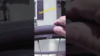 Как установить велосипедную шину в обод