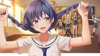 シーン-咲「三つ編みは命綱」