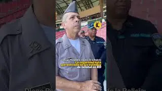 La seguridad est&aacute; garantizada en los estadios de b&eacute;isbol en RD
