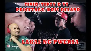 Sinio/Tipsy D vs PriceTagg/Kris Delano - REACTION