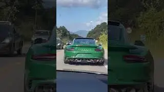 PORSCHE 911 TURBO S 991.2 ES850 EXHAUST MADE BY R-FLOW  @redbrandao