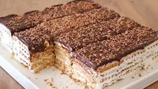 Fırın Yok, Ocak Yok❌ PİŞMEYEN Kahveli Çikolatalı Pratik Pasta Tarifi 🍫