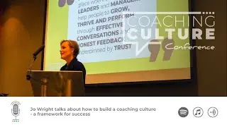 Jo Wright LIVE at Coaching Culture Conference 2021