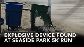 Explosive device found at Seaside Park 5k run
