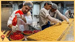 Inside Tehran’s Pastry Studio 🍯 | The Final Craft of Barg Sabz Confectionery