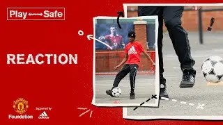 Play Safe - Reaction - Social distancing football drills
