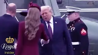Windsor Buzzing! Trump LEFT STUNNED By Catherine Moments After Landing In UK - Royal Insider