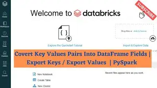 Convert Dictionary Key Value Pairs to  Multiple Fields in DataFrame | Key Value Pairs to Columns